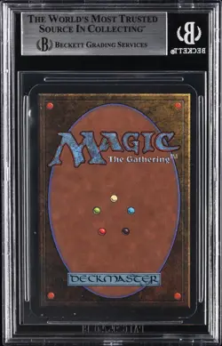 1993 MAGIC THE GATHERING ALPHA RED ELEMENTAL BLAST C BGS 8 - Image 2