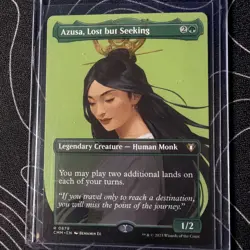 Azusa, Lost but Seeking (Borderless) Commander Masters Regular - Image 4