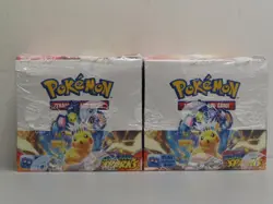 (2) Lot 2024 Pokemon Scarlet & Violet Surging Sparks Factory Sealed Booster Box - Image 1