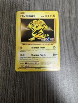 Electabuzz Pokemon Toys R Us Promo XY-Evolutions 41/108, Crimp ERROR - Image 1