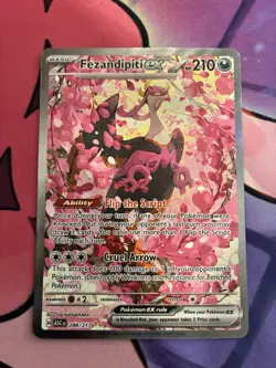 Fezandipiti EX 288/217 SIR Pokemon Ascended Heroes Special Illustration Rare - Image 1