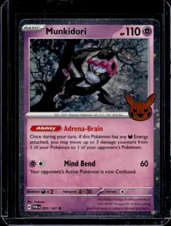 2024 Pokemon Twilight Masquerade Munkidori Promos #095/167 - Image 1