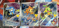 Pokemon TCG First Partner Illustration Collection Series 1 Sinnoh Gen 4 Set - Image 1
