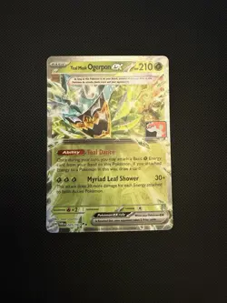 Teal Mask Ogerpon ex Prize Pack Play Pokemon Pokemon Stamped Card Series 7 NM - Image 1