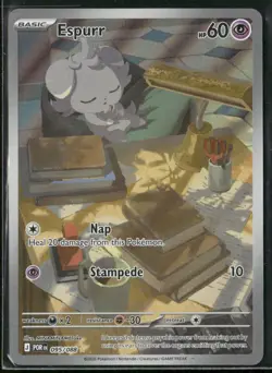 2026 Pokemon Perfect Order Illustration Rare Espurr 95/88 - Image 1