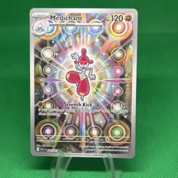 Pokemon Tcg Medicham Alt Rare 241/217 Mega Evolutions Ascended Heroes NM English - Image 1