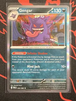 🔥Gengar Rare Holo Pokemon TCG ME03: Perfect Order 050/088 NM Condition - Image 1