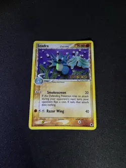 Pokemon Card Seadra - 022/101 (Delta Species) Reverse Holo Dragon Frontiers - Image 1