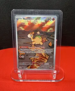 Pokemon Numel ASC 229/247 Holo Basic Fire 80 HP 20 ATK TCG Card ENG - Image 1