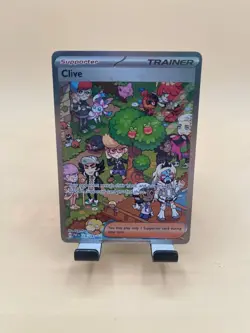 Pokemon Clive 236/091 Paldean Fates Special Illustration Rare SIR NM - PK1 - Image 1