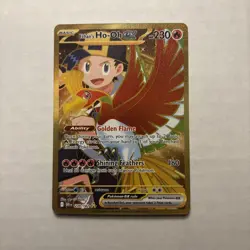 Pokemon Ethan's Ho-Oh ex 239/182 Sv10: Destined Rivals Hyper Rare Full Art Holo - Image 1