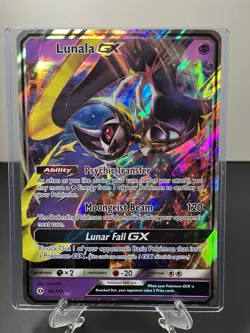Lunala GX Full Art JUMBO Oversized Card 66/149 Sun & Moon Promo 2016 Pokemon VLP - Image 1