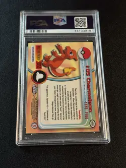 CHARMELEON 2000 TOPPS CHROME POKEMON T.V. #5 PSA 10 - Image 2