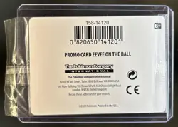 2020 Pokemon Futsal Promos Eevee on the Ball #002/005 - Image 2