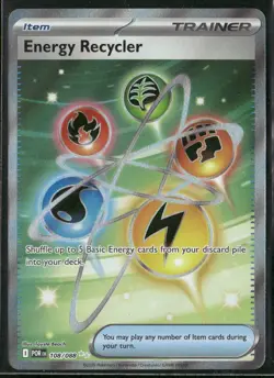 2026 Pokemon Perfect Order Full Art Energy Recycler 108/88 - Image 1