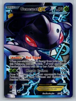 Genesect EX 97/101 Ultra Rare Plasma Blast Pokemon Lightly Played - Image 1