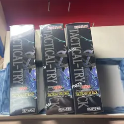 Yu-Gi-Oh Tactical Try Pack 3Box Shrink Wrapped Official Card Game - Image 4