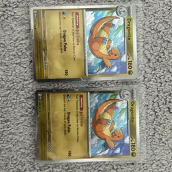 Pokemon TCG Dragonite Cosmos Holo 151 Sam’s Club Promo Lot Of 2 - Image 1