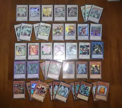 Yugioh Stardust Dragon Deck Of 81 Cards W/ Sleeves! Spark, Sifyr, Quasar, Etc. - Image 1