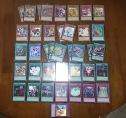 Yugioh Stardust Dragon Deck Of 81 Cards W/ Sleeves! Spark, Sifyr, Quasar, Etc. - Image 2