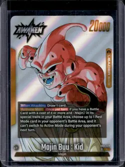 Dragon Ball Super Fusion World Manga Booster 01 Leader Majin Buu Kid #SB01-029 - Image 1