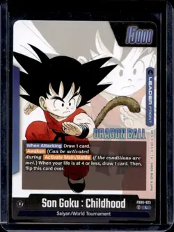 Dragon Ball Super Fusion World Manga Booster Son Goku: Childhood #FB06-025 - Image 2