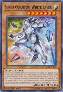 1x (EX) Super Quantum White Layer - DANE-EN013 - Rare - 1st Edition YuGiOh - Image 1