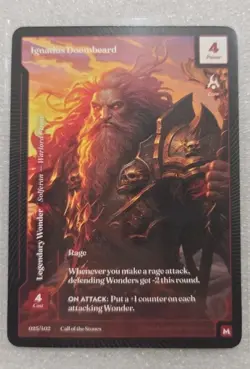 Wonders of the First Ignatius Doombeard Mythic Rare Call of the Stones - Image 1