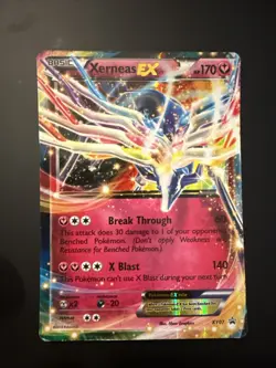Pokemon TCG Xerneas EX Ultra Rare Holo Card XY Base Set Promo - Image 1