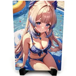 Genshin Impact Sangonomiya Kokomi Sexy Bikini Anime Waifu Goddess Story Art Card - Image 2