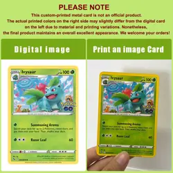 Charizard with The Starry Night HP160 Metal Pokemon Card-Collectible Gift - Image 3