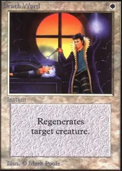 1 x Death Ward - Alpha - Light Play - MTG - Image 1