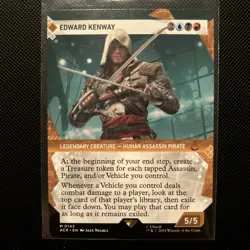 MTG-Edward Kenway (Showcase)- Assassin's Creed-143-Near Mint-NonFoil - Image 1