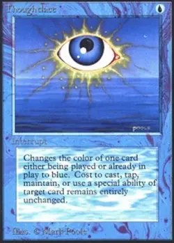 1 x Thoughtlace - Alpha - Moderate Play - MTG - Image 1