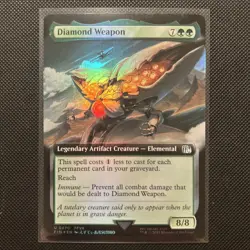 Diamond Weapon (Extended Art) -Foil Near Mint MTG - Image 1