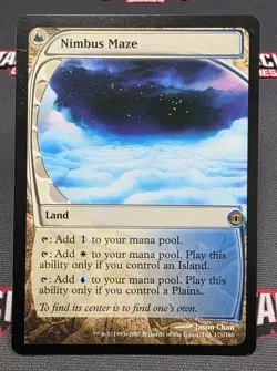 MTG Nimbus Maze- DAMAGED -Future Sight Magic the Gathering Card #178 - Image 1