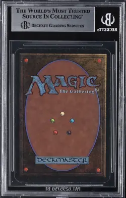 1993 MAGIC: THE GATHERING ALPHA V1 L MOUNTAIN BGS 6.5 - Image 2