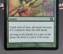 MTG FOIL Natural Affinity- DAMAGED -8th Edition Magic the Gathering Card #269 - Image 4