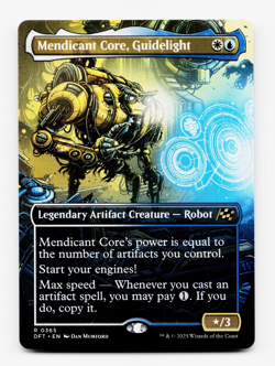 Mendicant Core, Guidelight (Borderless) - Aetherdrift MTG ⚪💧 - Image 1