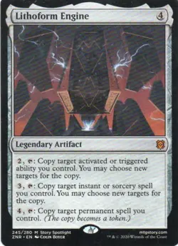 MTG: Zendikar Rising: Lithoform Engine: Lightly Played Condition - Image 1