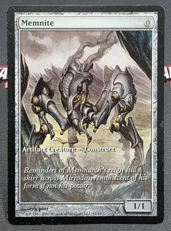 MTG Memnite- DAMAGED -Game Day Promo Magic the Gathering Card #061 - Image 1
