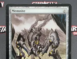 MTG Memnite- DAMAGED -Game Day Promo Magic the Gathering Card #061 - Image 3