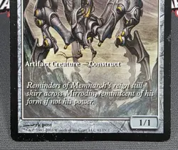 MTG Memnite- DAMAGED -Game Day Promo Magic the Gathering Card #061 - Image 4