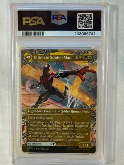 Miles Morales (0211) Web Slinger Borderless Marvel's Ultimate Spider-Man PSA 10 - Image 1
