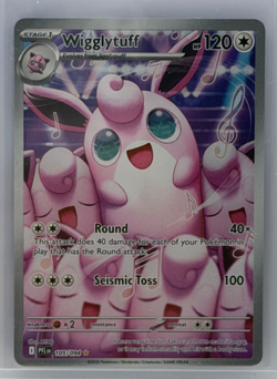Pokemon TCG Wigglytuff 105/094 – Phantasmal Flames – IR – NM - Image 1