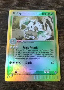 Pokemon Shiftry 22/100 EX Sandstorm Reverse Holo Rare - Image 1