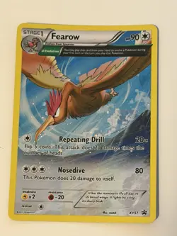 Pokemon Fearow XY57 XY Promo Holo Stage 1 90HP Delta Evolution English TCG - Image 1