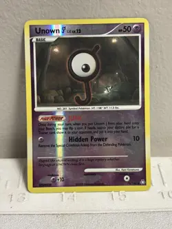 Unown - 76/146 - Pokemon Legends Awakened Reverse Holo Rare MP - Image 1