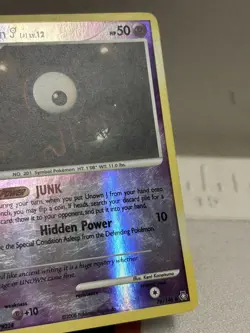 Unown - 76/146 - Pokemon Legends Awakened Reverse Holo Rare MP - Image 2