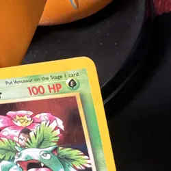 Venusaur 13 - Holo SWIRL Promo - WoTC Black Star Promos - Pokemon TCG Vintage - Image 5